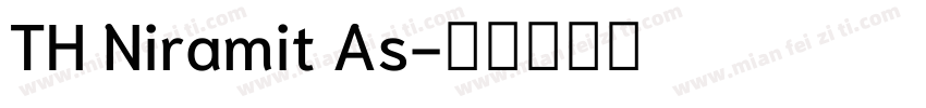 TH Niramit As字体转换